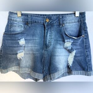 Women’s Denim Shorts, 28 Waist